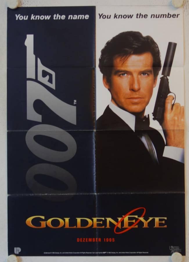 GoldenEye original release german movie poster